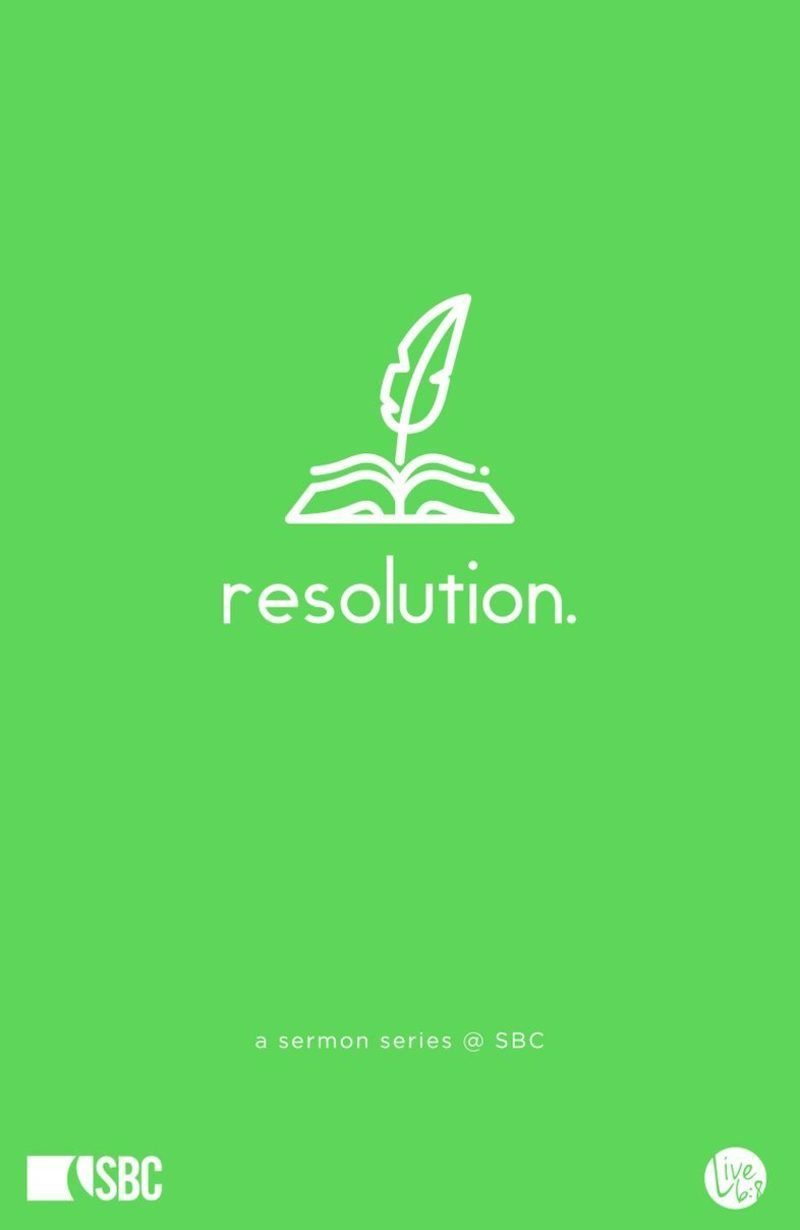 Resolution #3: Which Chair?